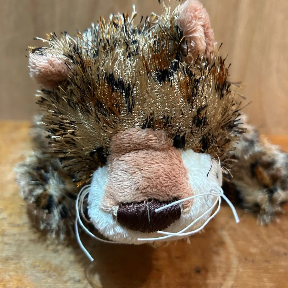 GANZ Webkinz HM031 Plush Stuffed Animal Leopard Webkinz Plush Toy [No Code] 12”